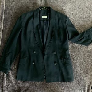 Vintage Seeler navy blue blazer, size 36
